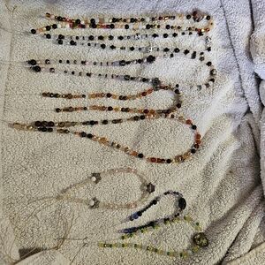 Multicolor Beaded Necklace Set